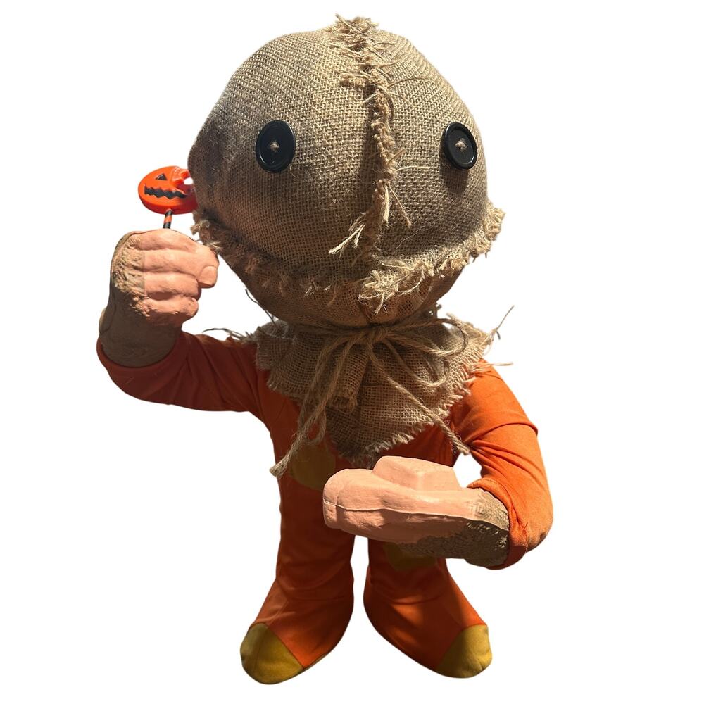 Spirit Halloween Trick r Treat Sam Greeter 19.75" Figure Lollipop